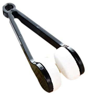 Clip de nettoyage de lunettes, nettoyeur de lunettes portable Mini pince de nettoyage de lunettes légère lunettes de soleil brosse de nettoyage de lunettes brosse douce outil de nettoyage (4#)