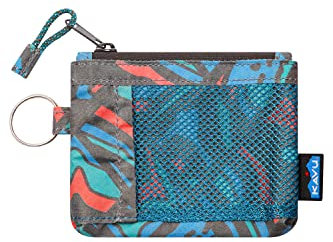 KAVU Stafford Zip Wallet Water Resistant Hiking Pouch - Topo Smash
