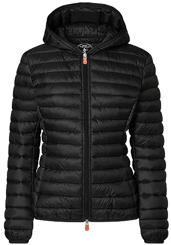 Save The Duck Damen Daisy Jacke, Black, M