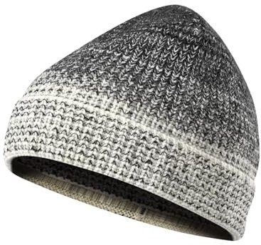 FALKE Unisex Beanie-Mütze Rustique Beanie U BE Wolle schnelltrocknend warm 1 Stück, Weiß (Off-White 2040), ONESIZE