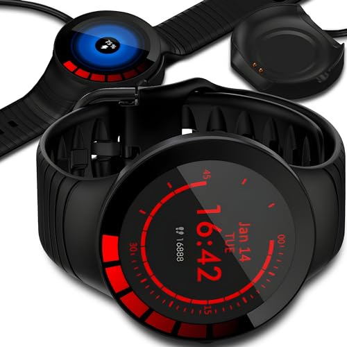 Retoo Smartwatch E3 für Damen Herren 1,28 Zoll Touchscreen Smart Watch, 24 Funktionen, Bluetooth 5.0, IP68 Wasserdicht, Fitnessuhr, 200 mAh, Aktivitätstracker, Schlafmonitor, Schrittzähler, Sportuhr