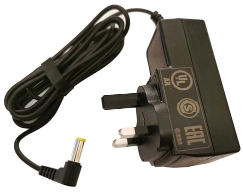 UK Mains Charger 12V Power Supply Lead compatible for Makita DMR 106 DMR106 Site DAB Radio