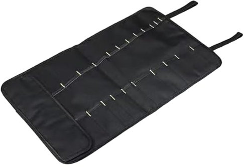 DOOCECIY Knife Roll for Chefs, Multi-Function Chef Knife Bag, Waterproof Portable 10 Slots Knife Case