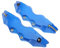 iplusmile Brake Caliper Cover Set 3D Car Disc Brake Caliper Covers Front Caliper Guard for Auto Modification Sturdy Reliable