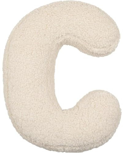 Keuyeo ABC-Buchstaben-wurfkissen, Lammwoll-Buchstaben, Sitzkissen, Kinder-plüschtiere, Puppe, Kleinkind, Beruhigendes Schlafkissen, Heimdekoration