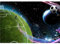 decomonkey Fototapete Fußball 400x280 cm XL Tapete Fototapeten Vlies Tapeten Vliestapete Wandtapete moderne Wandbild Wand Schlafzimmer Wohnzimmer Jugendzimmer Fußballplatz Ball Erde Kosmos