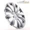 Tunershop 4 Radkappen Radzierblenden 14 Zoll Delta Silber 4-2432077 kompatibel mit Citroen Ford Lancia Mini Renault Subaru