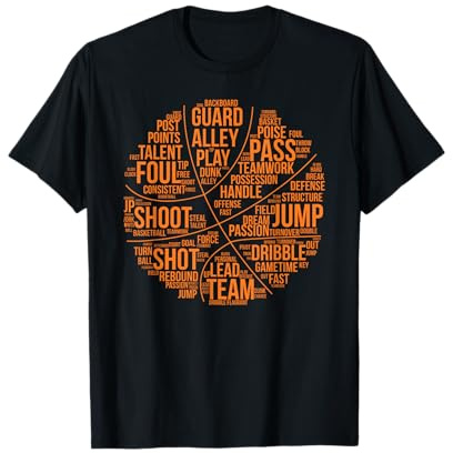 Basketball Coach Trainer Basketballspieler Basketballer Korb T-Shirt