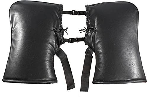 MEYING Gants De Guidon De Moto Hiver Gants De Moto Imperméables Manchons Scooter Gant pour Moto Scooter, Manchons De Guidon Chauds Gants De Couverture Thermique pour Scooter Moto Homme Femme
