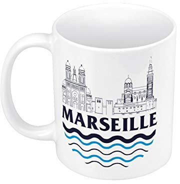 Fabulous Mug Céramique Marseille Minimalist France Ville Pastis OM
