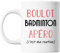 Mug Badminton C'est ma Routine Blanc | Tasse Humour