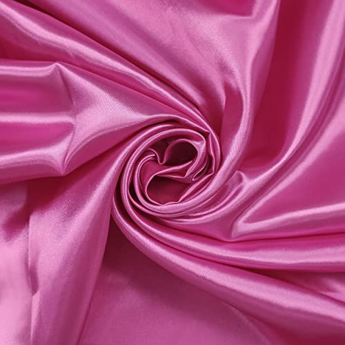 Panini Tessuti, Tissu Satin Satin uni en 40 couleurs - vendu à la pièce - travaux de couture créations et vêtements