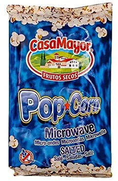 CasaMayor Popcorn, Kino- und Filmsnack 1 Packung Salziges Popcorn