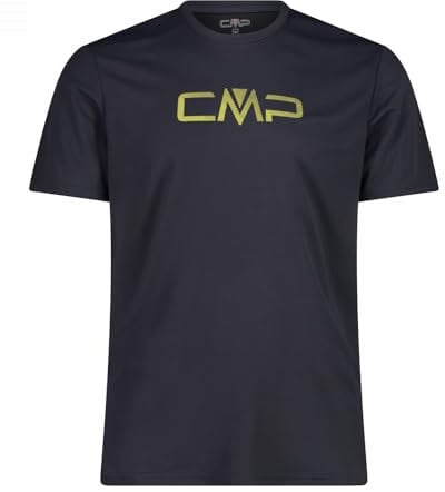 CMP - T-Shirt da Uomo, Antracite, 52