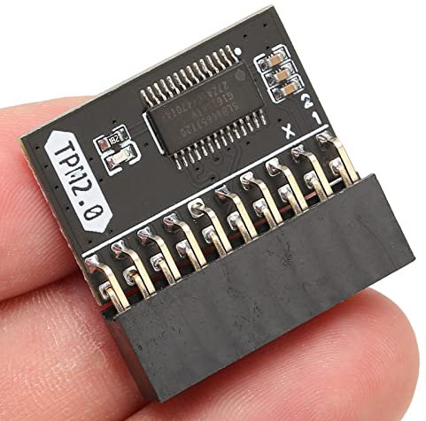 Ausla Modulo di Sicurezza Crittografia TPM 2.0, Modulo TPM a 20 Pin per 2x10P Modulo di Sicurezza per Processore Crittografico Autonomo
