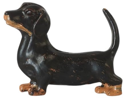 Generisch Deko Schrankgriff Hund Dackel Kurzhaardackel Möbelgriff Türknauf Möbelknopf