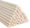 SOSMAR Lot de 50 bâtonnets en bois pour travaux manuels, ronds, diamètre : 8 mm x 30 cm de long, ronds, en bois naturel, pour modélisme, bricolage, artisanat et décoration