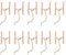sourcing map 10Sets Slide on End Clasps with Lobster Claw Clasps & Extension Chain, 40mm Tube Slider Crimp Cord Ends for DIY Craft Making, Rose Gold