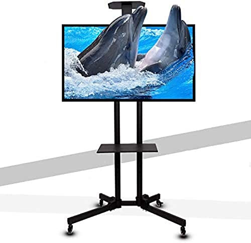 Mobile TV Cart Floor Stand 42-85 Inch One Machine Rack TV Floor Stand LCD TV Mobile Stand Cart Home Display TV Trolley Universal TV Carts/Stand Height Adjustable