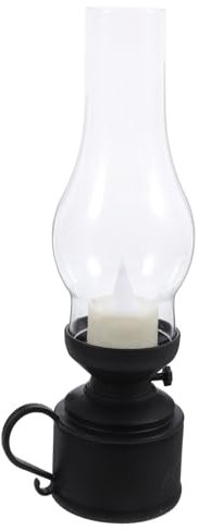 Warmhm Antike Petroleumlampe Petroleumlicht Vintage Design Dekorative Kerze Laterne Petroleumlampe Ornament Home Office Decor 1pc