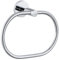 APLusee Ovaler Handtuchring Chrom Edelstahl Handtuchhalter für Bad Küche Wandmontage