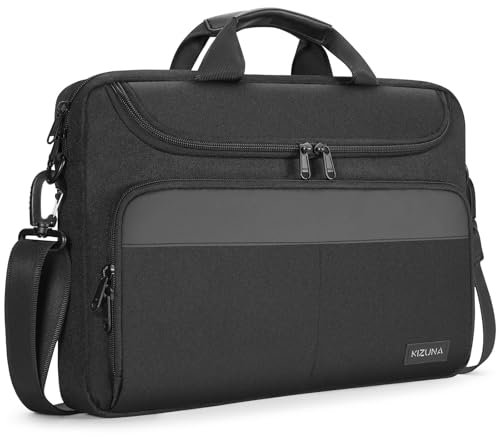 KIZUNA Laptop Case Bag 17 Inch Computer Shoulder Sleeve for LG gram 17/17.3 MSI 17/Dell G7/17 Lenovo IdeaPad 3i Gen7/17.3 HP ProBook 470/Lenovo Ideapad 700, Black