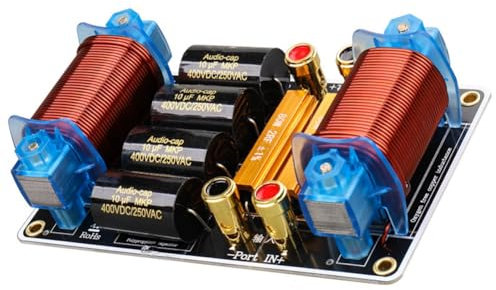 Reykentu Subwoofer Spezifischer Frequenzteiler Pure Bass Lautsprecher Crossover HIFI 1100W High Power für 15 18 Audio Lautsprecher