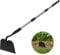 Gartenhacke mit Stiel, Robuste Hacke Garten zum Unkraut, Langer Griff, 166 cm Verstellbare Gardena Hacke mit 15 cm Breiter Geschweißter Klinge