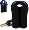 Bolsa Botella Vino Portabotellas para 2 Botellas de Vino Regalar Rosado Blanco con 2 Compartimentos Bolsa de la Compra Reutilizable Bolsa de Almacenamiento de Botellas de Vino 37 x 25 x 12 cm,Azul