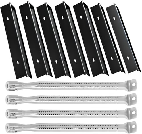 Nordic Bbq Store Parti di ricambio per barbecue NAPOLEON P500RSIBPSS-3 Prestige 500 a 4 fuochi a gas propano liquido a infrarossi, piastre di cottura e bruciatori per barbecue Napoleon P500RSIBPK-3
