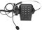 Telefono con Filo Fisso Telefono Fisso con Cuffia Omnidirezionale Volume Regolabile Volume Auricolare Auricolare a 330 ° Braccio Rotante per Casa