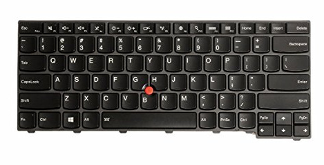 Bürorechner24 Ersatztastatur kompatibel mit Lenovo Thinkpad T440S, T450S (Swedish) QWERTY