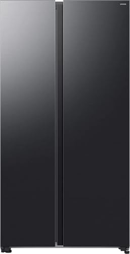 Samsung RS70F65QEFEF - Frigorifero americano, 659 litri, no frost, colore nero, Classe energetica E