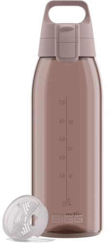 SIGG - Tritan Water Bottle - Total Color & Clear ONE - Suitable for Carbonated Drinks - Dishwasher Safe - Leakproof - Featherlight - BPA-Free - 0.6L / 0.75L / 1L / 1.5L