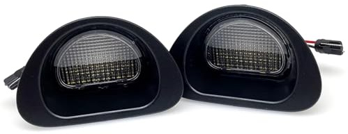 NaNMiBHd Car Indicator For C1 For MK I 05-13 Replace 2pcs LED License Number Plate Light For Peugeot 107 05-14 Vehicle Turn Light