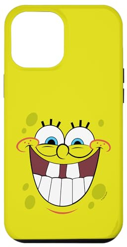 Hülle für iPhone 12 Pro Max Offizielles Spongebob Squarepants Merchandise Big Smile