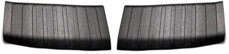 Stoßstangenschutz Für WRV DG5 Serie 2024 2025 Innere Edelstahl-Heckstoßstange Fußplatte Kofferraumtür-Einstiegsleistenschutz. Ladekantenschutz(Steel Black)