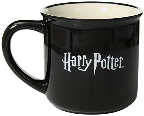 Enesco Taza mágica negra unisex Our Name is Mud Harry Potter, multicolor, 16 onzas
