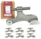 Jack N’ Drill Hinge Pin Door Stop (7 Pack) - Convenient Door Stopper for Door Hinges | Durable, Heavy Duty Metal Construct.