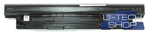 LI-TECH Batteria Compatibile 5200mAh per dell INSPIRON 15-3537 10.8V 11.1V PILA Notebook