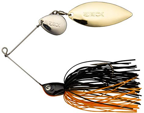 ZECK Spinnerbait - Spinnköder | 20g | Black Orange