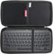 Hermitshell Hard Travel Case for Logitech MX Keys Mini Minimalist Wireless Illuminated Keyboard (Black)