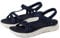 Skechers Sandal, Sandalias Go Walk Flex Sublime Mujer, Color Azul Marino, 37 EU