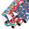 American Greetings Peanuts Weihnachts-Geschenkpapier-Bündel mit Schnittlinien, Erdnüsse-Figuren (3 Rollen, 105 m²)
