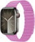 Leather Strap Compatible for Apple Watch Band 38mm 40mm 41mm, Sport Magnetic Band Quick Release Replacement Strap for iWatch Ultra Series 9 8 7 6 SE 5 4 3 2 1 Ultra/Ultra 2,Pink