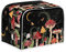 STUOARTE Butterfly Mushroom Print Toaster Cover, 4 Slice Wide Slots Dustproof Toaster Protection Kitchen Small Appliance Cover Universal Size