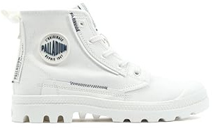 Palladium Beige Pampa Ankle Boots, Star White, 43 EU