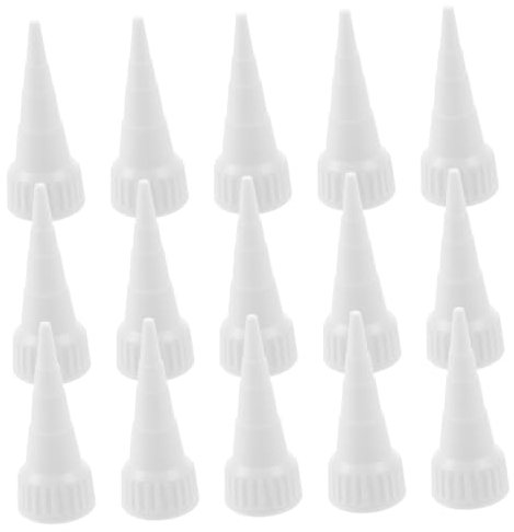 DIYEAH 60pcs Cyanoacrylate Glue Activator Applicator Tip Tip for Ca Glue Nozzle for Diy Projects