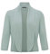 OPUS Damen Langarmshirt | Shirtjacke Sandrine Breeze Regular in Feinstrick Optik Aloe Green, 38