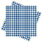 Servietten Kariert Blau Weiß Oktoberfest Geburtstag Deko 33 x 33 cm 20er Pack